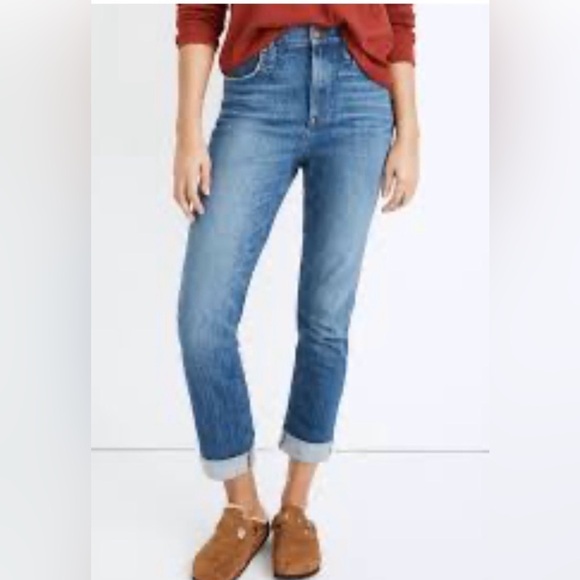 Madewell Denim - Madewell The Slim Boy Raw Hem Jeans